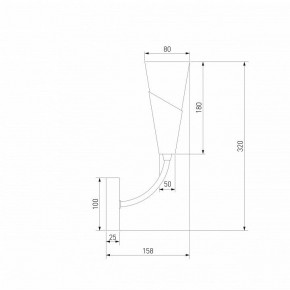 Бра Eurosvet Rhyton 60167/1 латунь в Южноуральске - yuzhnouralsk.mebel24.online | фото 5