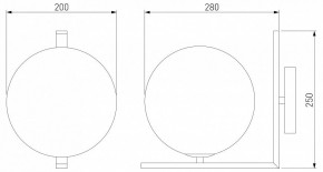 Бра Eurosvet Shape 70131/1 хром в Южноуральске - yuzhnouralsk.mebel24.online | фото 4
