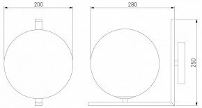 Бра Eurosvet Shape 70131/1 латунь в Южноуральске - yuzhnouralsk.mebel24.online | фото 5