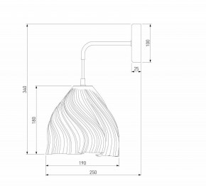 Бра Eurosvet Sinki 40075/1 белый в Южноуральске - yuzhnouralsk.mebel24.online | фото 3