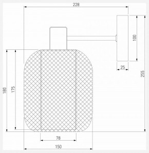 Бра Eurosvet Voile 30192/1 золото в Южноуральске - yuzhnouralsk.mebel24.online | фото 4