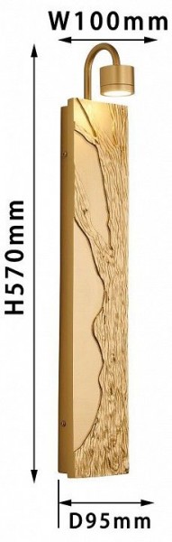 Бра Favourite Exemplum 4127-1W в Южноуральске - yuzhnouralsk.mebel24.online | фото 3