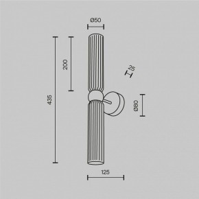 Бра Maytoni Antic MOD302WL-02CG1 в Южноуральске - yuzhnouralsk.mebel24.online | фото 3