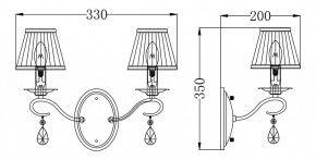 Бра Maytoni Brionia ARM172-02-G в Южноуральске - yuzhnouralsk.mebel24.online | фото 3