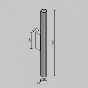 Бра Maytoni Calipso C082WL-12W2.7K-B в Южноуральске - yuzhnouralsk.mebel24.online | фото 4