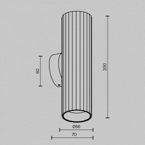 Бра Maytoni Calipso C106WL-02-GU10-B в Южноуральске - yuzhnouralsk.mebel24.online | фото 6