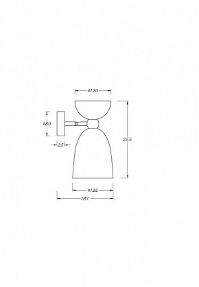 Бра Maytoni Cloches MOD113WL-01W в Южноуральске - yuzhnouralsk.mebel24.online | фото 3