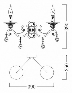 Бра Maytoni Grace ARM247-02-G в Южноуральске - yuzhnouralsk.mebel24.online | фото 4