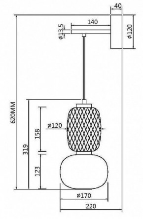 Бра Maytoni Pattern MOD267WL-L18G3K в Южноуральске - yuzhnouralsk.mebel24.online | фото 4