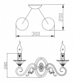 Бра Maytoni Perla ARM337-02-R в Южноуральске - yuzhnouralsk.mebel24.online | фото 4