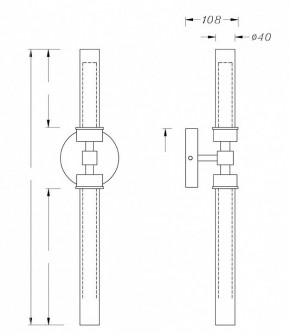Бра Maytoni Stelo MOD116WL-L7B3K в Южноуральске - yuzhnouralsk.mebel24.online | фото 3