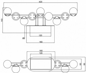 Бра Maytoni Tessara MOD081WL-L13G3K в Южноуральске - yuzhnouralsk.mebel24.online | фото 2