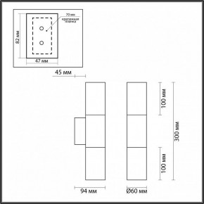 Бра Odeon Light Bazel 4281/2WA в Южноуральске - yuzhnouralsk.mebel24.online | фото 4