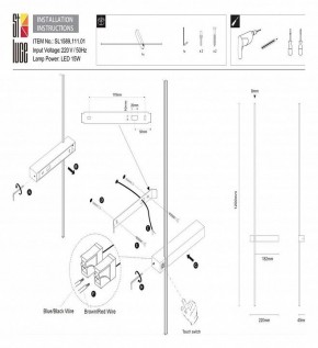 Бра ST-Luce Astente SL1589.111.01 в Южноуральске - yuzhnouralsk.mebel24.online | фото 4