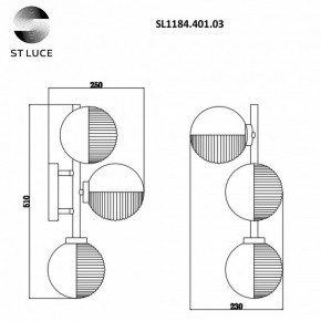 Бра ST-Luce Todo SL1184.401.03 в Южноуральске - yuzhnouralsk.mebel24.online | фото 6