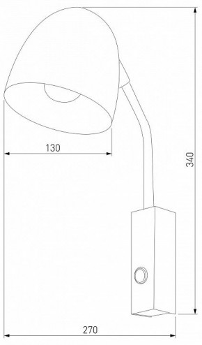Бра TK Lighting Soho 4167 Soho Black в Южноуральске - yuzhnouralsk.mebel24.online | фото 2