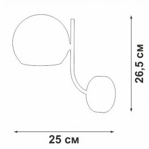 Бра Vitaluce V39570 V39570-8/1A в Южноуральске - yuzhnouralsk.mebel24.online | фото 2