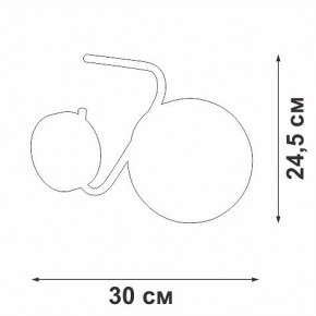 Бра Vitaluce V47150 V47150-8/1A в Южноуральске - yuzhnouralsk.mebel24.online | фото 2