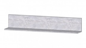 ДАЛЛАС Полка ПЛ-01 (цемент светлый) в Южноуральске - yuzhnouralsk.mebel24.online | фото