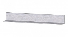 ДАЛЛАС Полка ПЛ-02 (цемент светлый) в Южноуральске - yuzhnouralsk.mebel24.online | фото