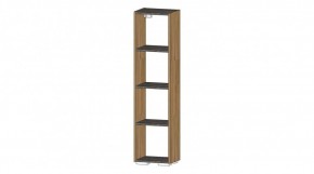 ДАЛЛАС Секция открытая (цемент темный) в Южноуральске - yuzhnouralsk.mebel24.online | фото