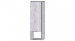 ДАЛЛАС Шкаф с полкой (цемент светлый) в Южноуральске - yuzhnouralsk.mebel24.online | фото