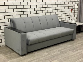 Диван Аккордеон ППУ 1880 подлокотник ПРЯМОЙ накладки МДФ (ткань до 500 руб) в Южноуральске - yuzhnouralsk.mebel24.online | фото