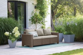 Диван Калифорния 3-х местный (California 2 Sofa), капучино в Южноуральске - yuzhnouralsk.mebel24.online | фото 1