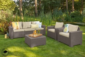 Диван Калифорния 3-х местный (California 2 Sofa), капучино в Южноуральске - yuzhnouralsk.mebel24.online | фото 3