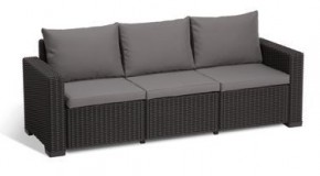 Диван Калифорния 3-х местный (California 3 Sofa), графит в Южноуральске - yuzhnouralsk.mebel24.online | фото 2