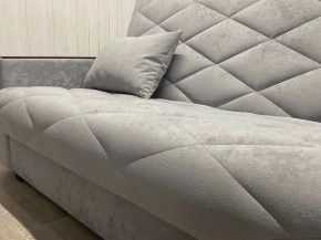 Диван Престиж-15 (НПБ+МДФ) велюр Sensey silver в Южноуральске - yuzhnouralsk.mebel24.online | фото 7