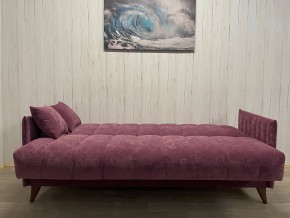 Диван Престиж-3 (НПБ) велюр Sensey grape в Южноуральске - yuzhnouralsk.mebel24.online | фото 3