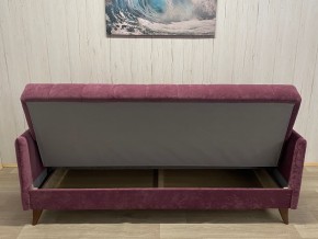 Диван Престиж-3 (НПБ) велюр Sensey grape в Южноуральске - yuzhnouralsk.mebel24.online | фото 4