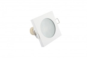DK3014-WH Встраиваемый светильник влагозащ., IP 44, 50 Вт, GU10, белый, алюминий в Южноуральске - yuzhnouralsk.mebel24.online | фото 4