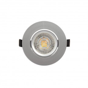 DK3020-CM Встраиваемый светильник, IP 20, 10 Вт, GU5.3, LED, серый, пластик в Южноуральске - yuzhnouralsk.mebel24.online | фото 1