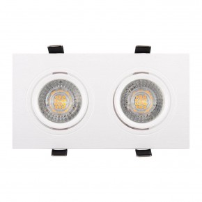 DK3022-WH Встраиваемый светильник, IP 20, 10 Вт, GU5.3, LED, белый, пластик в Южноуральске - yuzhnouralsk.mebel24.online | фото 2