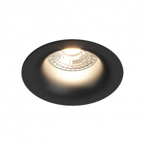 DK3024-BK Встраиваемый светильник, IP 20, 10 Вт, GU5.3, LED, черный, пластик в Южноуральске - yuzhnouralsk.mebel24.online | фото 1