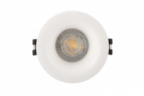 DK3024-WH Встраиваемый светильник, IP 20, 10 Вт, GU5.3, LED, белый, пластик в Южноуральске - yuzhnouralsk.mebel24.online | фото 1