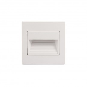 DK3050-WH Светильник встраиваемый в стену, IP 20, LED 3000, 1 Вт, белый, пластик в Южноуральске - yuzhnouralsk.mebel24.online | фото 3