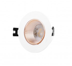 DK3061-WBR Встраиваемый светильник, IP 20, 10 Вт, GU5.3, LED, белый/бронзовый, пластик в Южноуральске - yuzhnouralsk.mebel24.online | фото 1