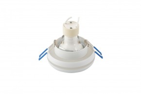 DK4031-WH Встраиваемый светильник, IP 20, 10 Вт, GU10, белый, алюминий/пластик в Южноуральске - yuzhnouralsk.mebel24.online | фото 1
