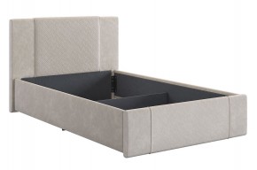 ХЛОЯ Кровать 1200 каркас (галька велюр) в Южноуральске - yuzhnouralsk.mebel24.online | фото