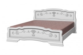 КАРИНА-6 Кровать из массива 1400 в Южноуральске - yuzhnouralsk.mebel24.online | фото 2
