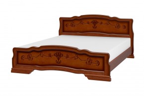 КАРИНА-6 Кровать из массива 1400 в Южноуральске - yuzhnouralsk.mebel24.online | фото 4