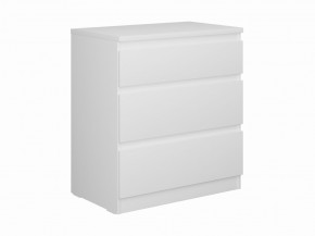 Комод КАСТОР с тремя ящиками, цвет белый в Южноуральске - yuzhnouralsk.mebel24.online | фото