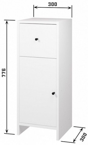 Комод Квадро в Южноуральске - yuzhnouralsk.mebel24.online | фото 3