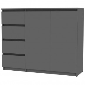Комод Malta light K189 (Графит) в Южноуральске - yuzhnouralsk.mebel24.online | фото