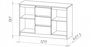 НИЦЦА-5 Комод (НЦ.05) в Южноуральске - yuzhnouralsk.mebel24.online | фото 2