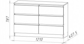 НИЦЦА-7 Комод (НЦ.07) в Южноуральске - yuzhnouralsk.mebel24.online | фото 3