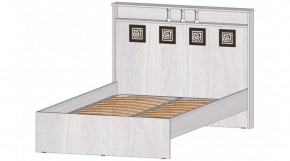 КОСТА-РИКА Кровать 1200 с основанием (анкор светлый) в Южноуральске - yuzhnouralsk.mebel24.online | фото